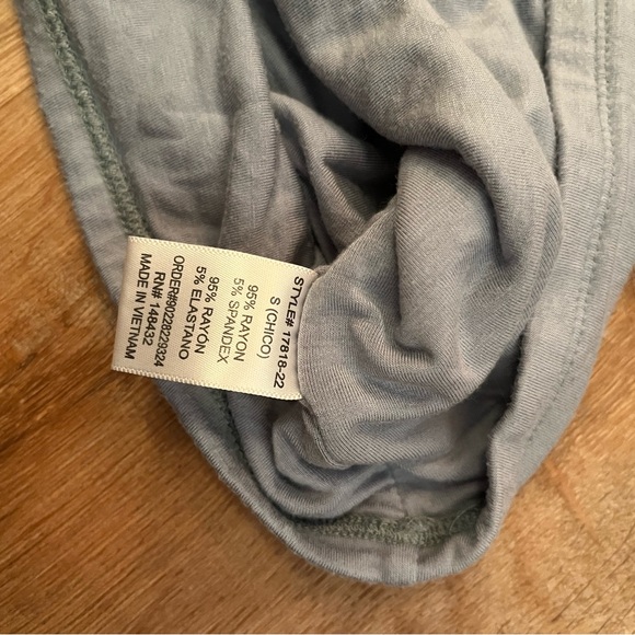 Nyland Zaylee seamless tank / size S / light blue - Picture 7 of 8